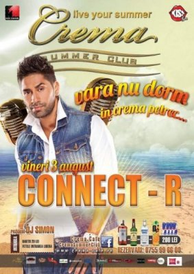 Connect-R vine în Crema Summer Club din Mamaia